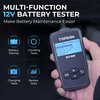 Topdon Versatile Battery Tester with HeavyDuty Clamps and Safety Features BT50